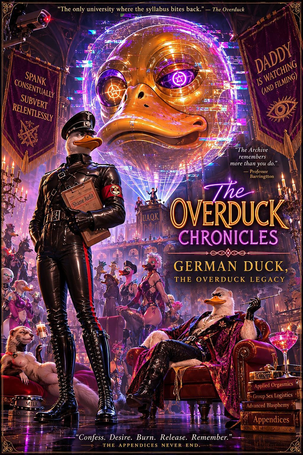 The Overduck Chronicles book cover